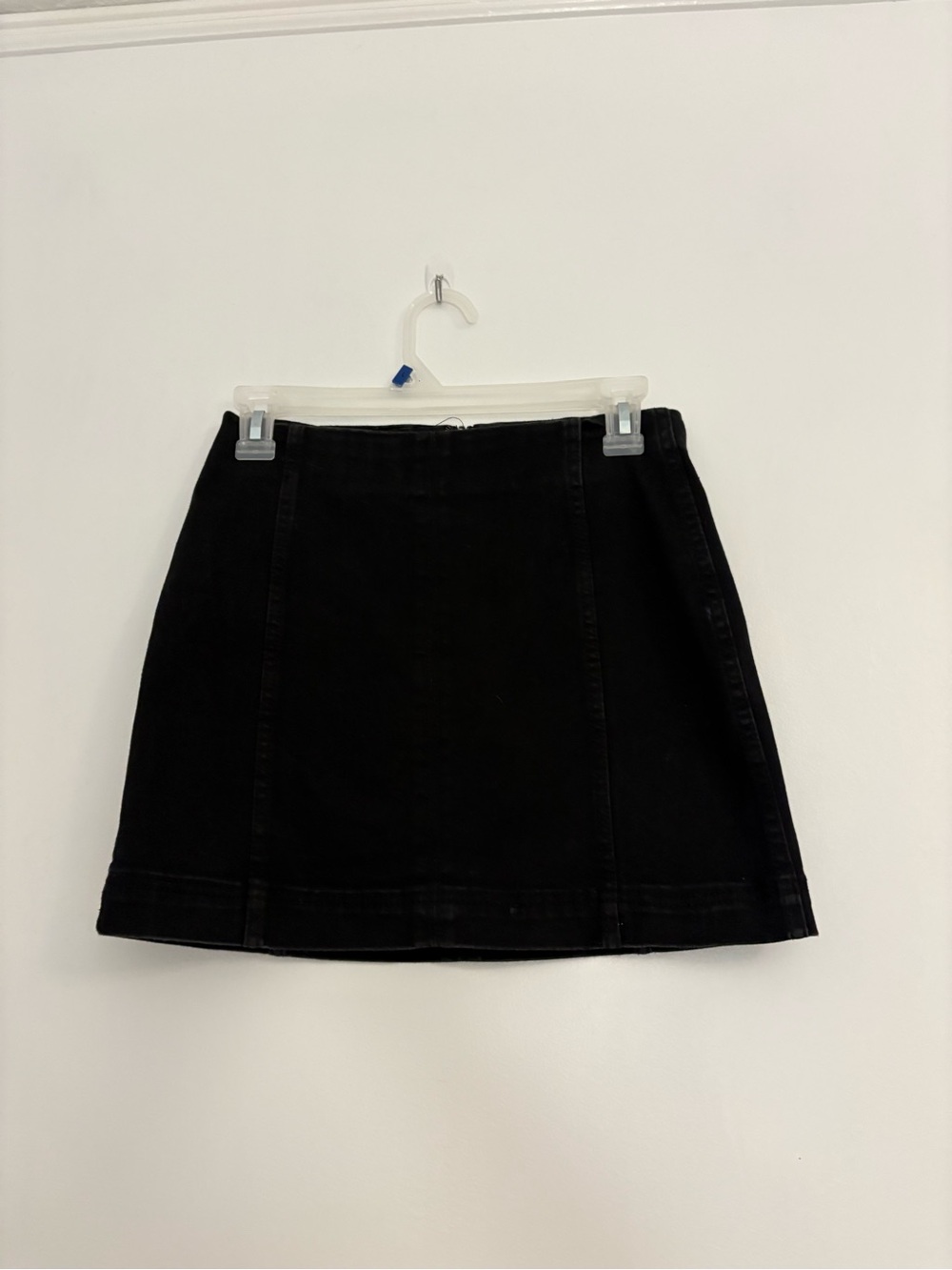 Wild Fable Black Denim Mini Skirt Size 0